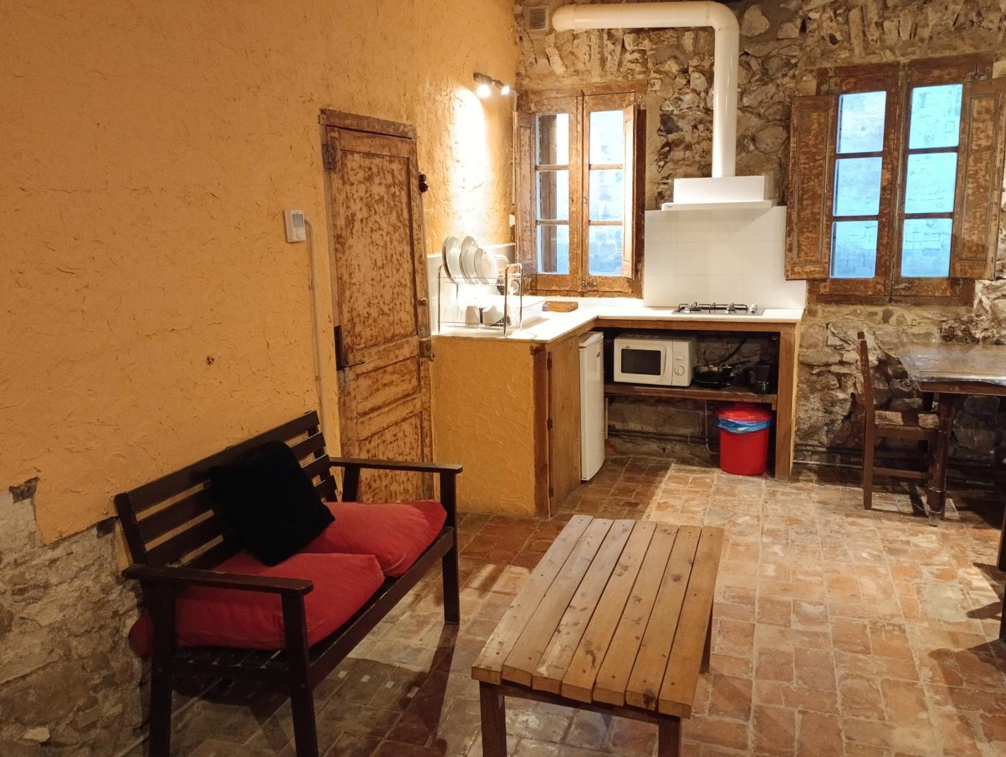 Apartmán Ca La Iaia Veva Sant Joan les Fonts Exteriér fotografie